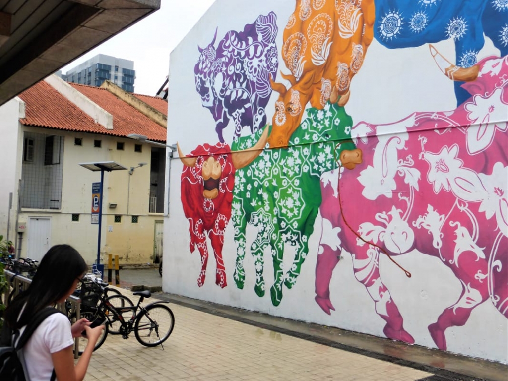 Tess Paterson - Mural Singapore